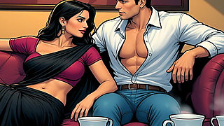 Old Friend Drains Water From Married Friend's Pussy