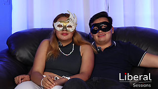 GROOM CONVINCES HIS GIRLFRIEND TO RECORD HIS FIRST PORN VIDEO