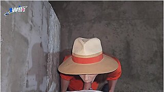 Nastystuf Girl In Stranger Girl In A Hat Sucked On The Street And Invited Her To Her Home To Fuck Her In All Holes