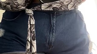 Bbw in garb store changing room