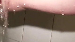 Trisha Pissing in the Shower