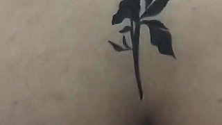 Indian Wife with Fake Tattoo Hot Mom