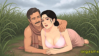 Indian Desi Asian Bhabi Ka Khet - Outdoor MILF
