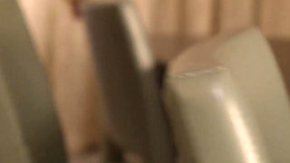 Bimbo Secretary with Huge Tits Get's Fucked on Desk Wearing Mini Skirt and Heels