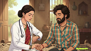 Dr Srivalli Bhabi Comes House of Pushpa Bhai and Outdoor Sex Cartoon India