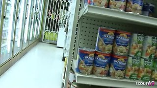 Blonde Short Hair Party Bitch Seduce To Crazy And Risky Public Sex At Store By Stranger With Big Dick