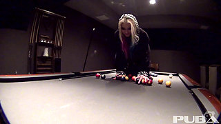 How to Play Pool the Leya Way