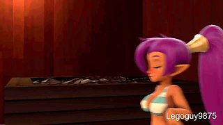 Shantae Sauna Day