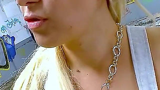Sexy girl Debora fucked by her stepfather in front of the camera at casting