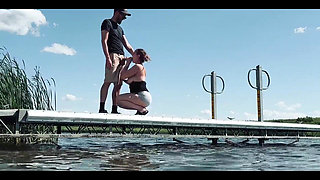 Almost Caught at the Lake Fucking for Anyone to Watch
