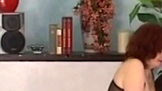 Hot Redhead Cougar Big Natural Tits Toy-boy Fucked Vol 1