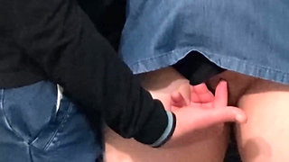 Wow!!! Perv Stranger's Hand in My Sexy Panties