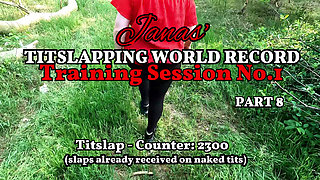 Training for World Record in Titslapping No.1 - Part 8