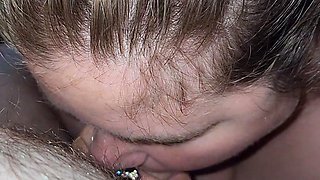 Blowjob to completion-I love to swallow his cum