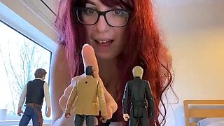 Jayne Melons - Giantess Plays And Swallows Tiny Men FemDom