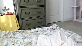 Busty Pierced Pink Nipples Babe on Webcam