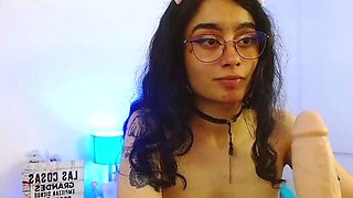 Sexy small titted brunette Judy C
