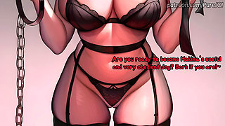 Endure Makima's degradation test to become her filthy puppy (CBT JOI)