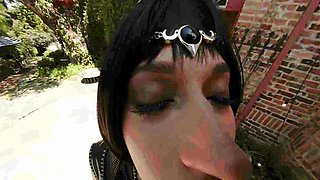 VR Conk: Brunette Shadowheart Fucks And Cums With Moans In