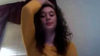 Shy Girl with Big Tits Masturbates on Webcam