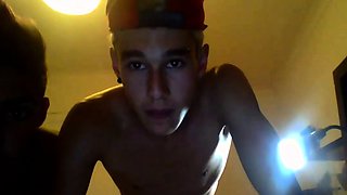 First Time Dick Sucking Experiment for Two 19yo Twinks