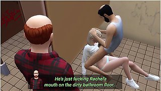 Innocent Wife Fucks Strangers In The Cinema - Part 1 - Ddsims - Car Toon