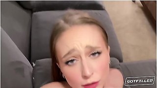 Laney Grey Has Her Pussy Destroyed, Then Creampied!