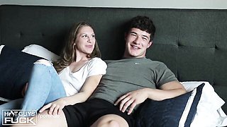 Plastic treasure's blowjob scene