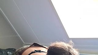 Swallowing Fierce Cock Thrusts Leaves Trembling Throat Wide Open - Handjob