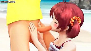 Animated Teenie Licking Dick