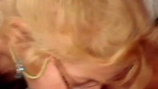 72 Years Old Grandma Making Love with Her Toyboy