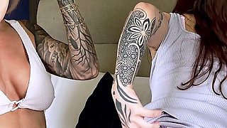 Double Sensual Wedgie and Orgasm with Mars Solo & Josie Jo