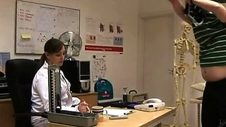 British cfnm nurses wanking tony cock in doctors office