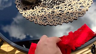 Stepdaddy Caught Me Cheating! Hot Redhead Blowjob and Doggy Style