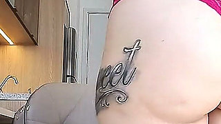 Sexy Blonde Relaxing Massaging Her Feet and Using Vibrator (foot Fetish)