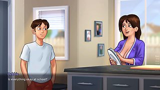 Just Shady Caught Masturbating in Stepmoms Bedroom - Summertime Saga Part 11