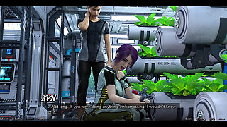 Stranded in Space - Meeting a Shy Emo Girl