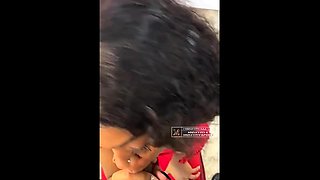 Amanda Black and Honey Demon ass finger on boat trip