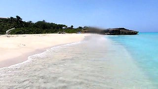 Swimming Naked in Cuba's Atlantic Ocean Waters