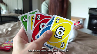 My Stepsis Come to Me Without Panties and Lost Her Virginity in Uno...