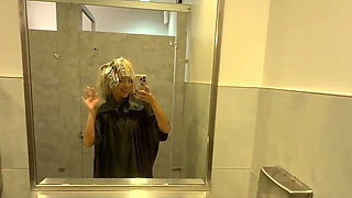 Peeing Mid Hair Appointment