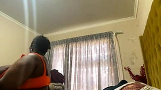 Ebony SSBBW MILF Striptease & Pussyplay