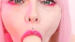 Zero Two Oily Anal Monster Dildo