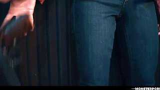 Asian Beauty With An Oiled Body Takes A Filthy Hard Cucumber Fucking