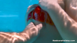 Watch me make my Boyfriend CUM with my Feet! Rebecca Volpetti for HardcoreHoliday