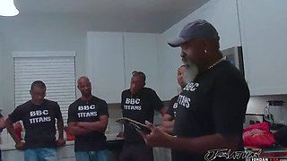Seka Black's Massive Tits Grandma Gets a Hardcore Gang Bang with BBC