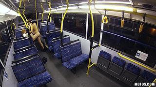 Mofos - Petite Lola Gatsby Meets Ryan & Gets Fucked Hard by the Bus Inspector on the End of His Shift