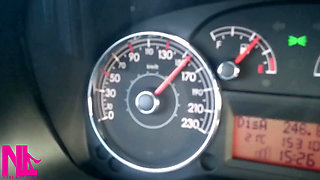 Driving Fast in Flowered Ballet Flats