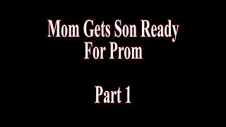 MILF Clover Baltimore Prepares Step Son for Prom (WCA Productions) - Part 1