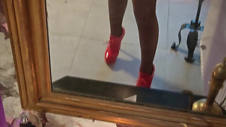 Nylon and Leather Fetishes - Mistress Julia